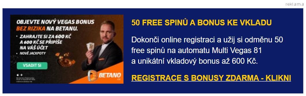 Betano Fantasy týden a nový promo kód