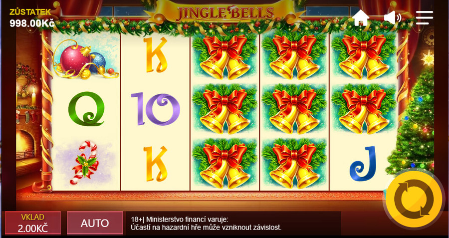 Zahrajte si automat Jingle Bells ZDE