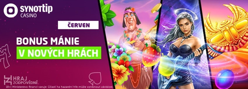 Zapoj se do Bonusmánie v nových hrách