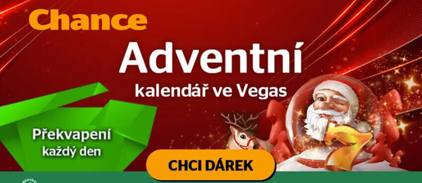 Adventní kalendář u Chance je plný odměn