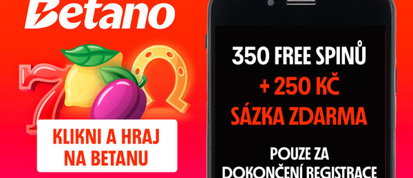 Betano bonus bez vkladu