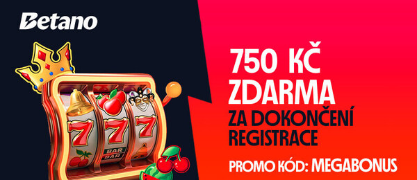 Betano Megabonus 750 Kč