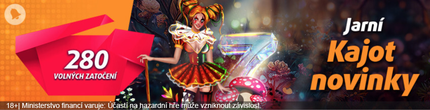 Jarní novinky na Kajot automatech