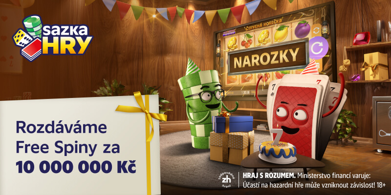 Sazka Hry slaví 7. narozeniny